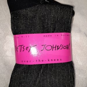 Betsey Johnson Over the Knee Stockings NWT